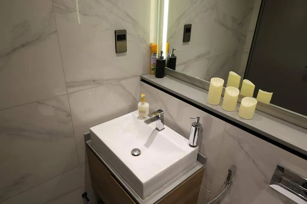 Mag 318 Downtown Superior Elegant Studio Lake View By Dolphinsuites Dubai Daire